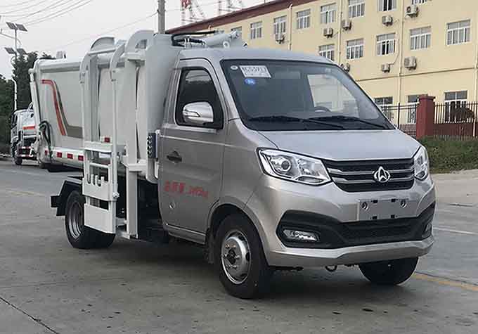 長(zhǎng)安側(cè)掛桶式垃圾車